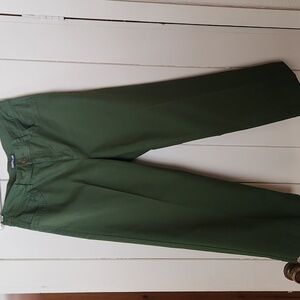 Toad&Co Women's s Olive  Earthworks Wide Leg Pants